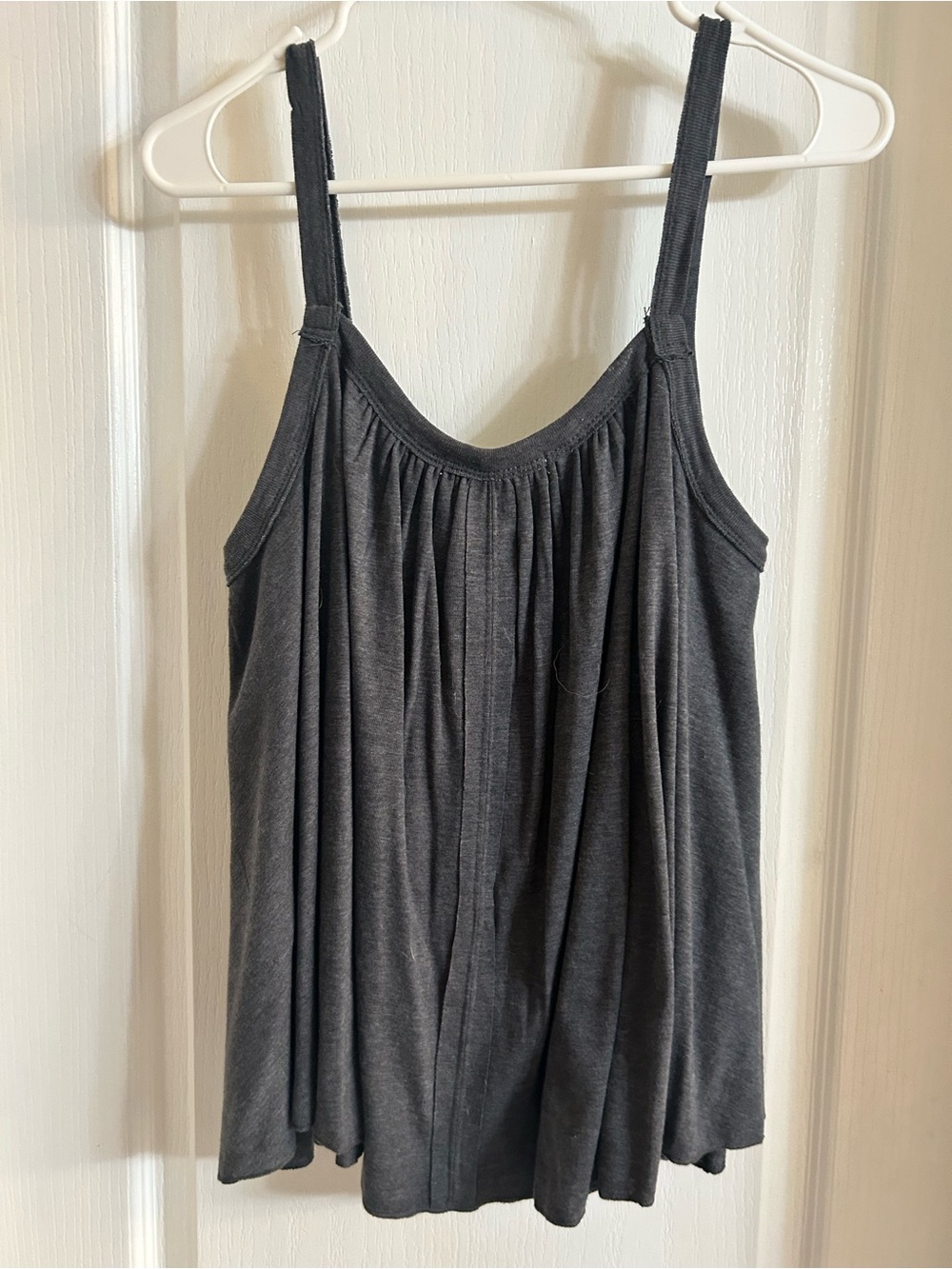 Natural life Slate Gray Button-Front Spaghetti Strap Tank - size medium - Picture 6 of 7